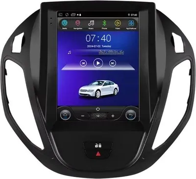 Produktbild von Autoradio mit Bluetooth und CarPlay für Ford Tourneo Transit (2012–2023) – Kompatibel mit Apple und Android – Stereoanlage – Navigationssystem – 1 GB/16 GB