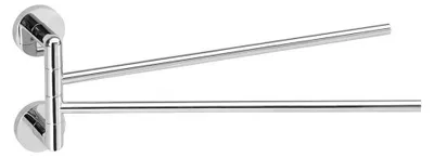 Productafbeelding van Sapho LARISSA Dubbele handdoekhouder, draaibaar, 350 mm, chroom