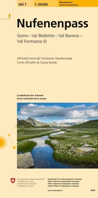 Produktbild von Swisstopo 1 : 50 000 Nufenenpass