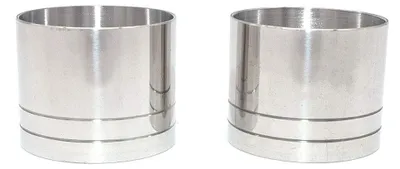 2 Cocktail-Jigger aus Edelstahl, 25 ml, Barzubehör