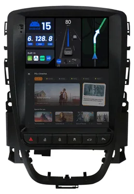 Imagen del producto de Reproductor de audio para Android 14, con 6G+128G, compatibilidad inalámbrica con CarPlay y Android Auto, pantalla de 9 pulgadas