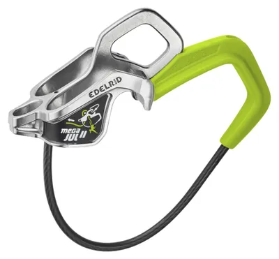 Produktbild von Edelrid MEGA JUL, Rohrsicherungsgerät, Bremsunterstützung, Stahl, 75 g