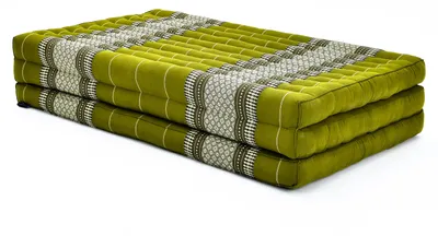 Produktbild von Leewadee Thai Faltmatratze Groß 200 x 100 cm - Kapok für Thai-Massage