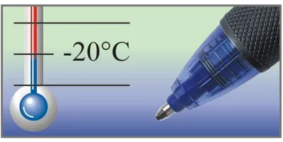 Produktbild von Uni-Ball Power Tank SN-220, Clip, Clip-on-Einziehkugelschreiber, Blau, 1 Stück(e)