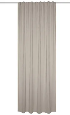 Produktbild von Vorhang mit Kombiband Wolly taupe 135x245 cm