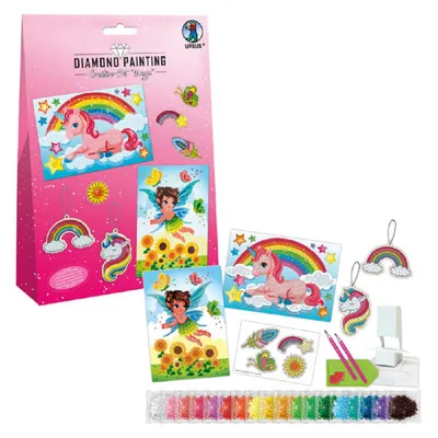 Obrázok produktu pre URSUS® Diamond Painting 6x Motive Magic mehrfarbig