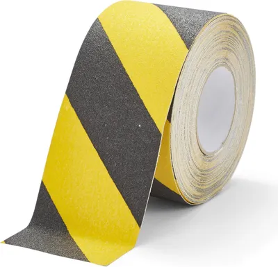 Immagine prodotto di Nastro di segnalazione antiscivolo 100 mm/18,3 m nero/giallo