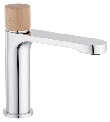 Produktbild von SAT Fusion Waschtischarmatur, Hebel helles Holz SATBSFU271DS