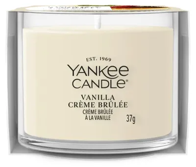 Obrázok produktu pre Yankee Candle VANILLA CREME BRULEE - Ochutnávkové balenie v pohári