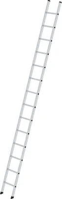 Produktbild von Munk Günzburger Sprossen-Anlegeleiter 350 mm ohne Traverse, nivello Fuß
