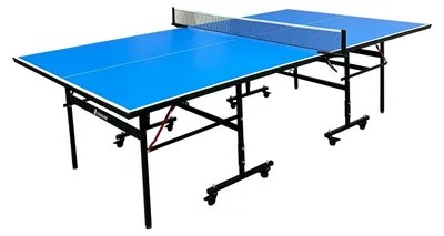 Produktbild von Cougar Tischtennisplatte Pro 2800 Indoor, klappbar, Blau - inkl. Netz