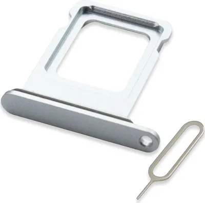 Produktbild von MMOBIEL SIM-Kartenhalter Für iPhone 15/15 Plus - SIM-Tray - SIM-Kartensteckplatz - Blau