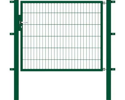 Image de Alberts 647438 Porte individuelle Flexo avec accessoires, vert, largeur 150 cm, hauteur 120 cm