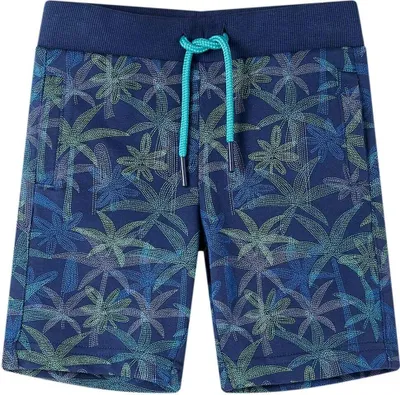 Produktbild von Kindershorts mit Kordelzug Marineblau 128