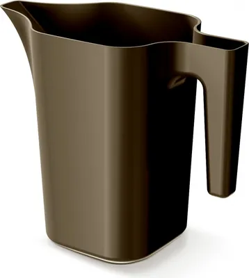 Produktbild von Kunststoff Gießkanne  Jug klein für Zimmerpflanzen Blumen 1.8 Liter Braun
