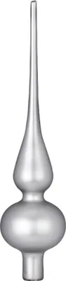 Produktbild von Christbaumspitze 26cm Soft Simplicity zinn matt