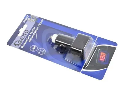 Produktbild von BSD Autobatterie Tester - Zigarettenzünder Steckdose Voltmeter, 12V/24V Voltmeter