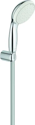Produktbild von GROHE Brauseset Tempesta 100 2 Strahlarten, Schlauch 1250 mm, ohne Durchflussbegrenze, verchromt