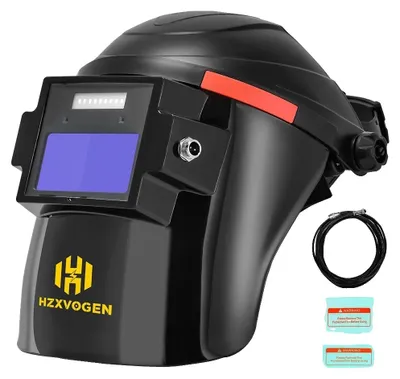 Image de Casque de soudage, obscurcissement automatique, grand champ de vision, HV009