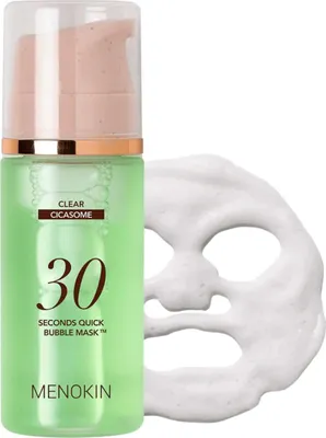 Zdjęcie produktu dla MENOKIN CLEAR kojąca maska bąbelkowa 95 ml