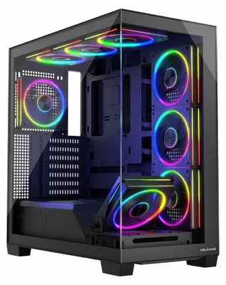 Zdjęcie produktu dla Modecom MODECOM PC CASE STELLAR 8F ARGB 10 BLAC