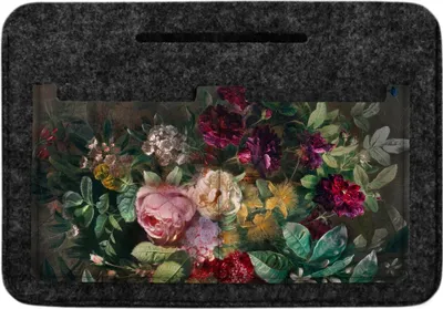 Zdjęcie produktu dla Bertoni Ekologiczny organizer do torebki wykonany z filcu - Stylowe, trwałe i praktyczne akcesorium do utrzymania porządku 26x18x8 cm