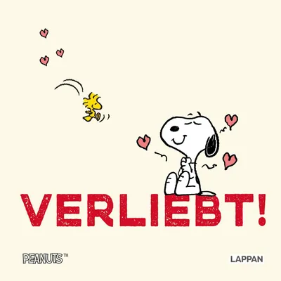 Produktbild von Peanuts Geschenkbuch: Verliebt!