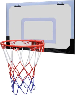 Obrázok produktu pre vidaXL Sada mini basketbalového koša s loptou a pumpou - vnútorná
