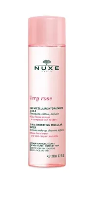 Obrázok produktu pre Nuxe Veľmi Ružová, Jemná micelárna voda 3 v 1, 200 ml