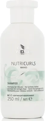 Obrázek produktu pro Wella Nutricurls Shampoo 250 Ml, 250 ml, Šampon, Profesionální, Ženy, Kudrnaté vlasy, Všechny barvy
