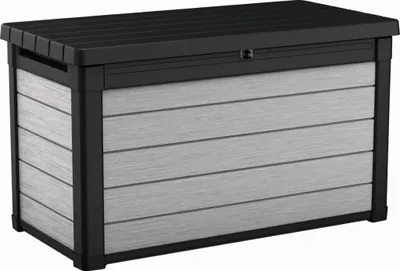 Obrázok produktu pre Záhradný úložný box KETER Denali Duotech Deck Box 380 L - 123 x 70,6 x 62 cm - sivá / hnedá