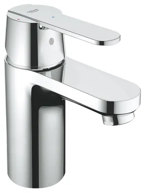 Obrázek produktu pro Baterie lavoar Grohe Get 23586000, 3/8'', marimea S, monocomanda, cartus ceramic, evacuare push to open, crom