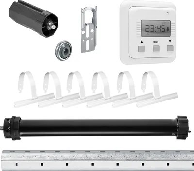 Produktbild von Komplett-Set | P5 20/15-60 inkl. Relax | 20Nm = Zugkraft bis 50Kg | 60mm Achtkant Welle |Wellenlänge 150 cm | Rolladenmotor, Rolladenantrieb