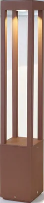 Produktbild von Faro 70754, Außensockel-/Pfostenbeleuchtung, Rostfarbe, Aluminium, IP54, I, 10 W