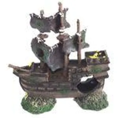 Produktbild von Aquarium Deko Schiffswrack ca. 19,5x7,5x20 cm