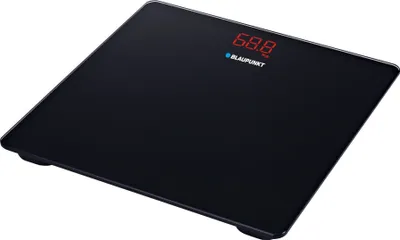 Produktbild von Schwarze digitale Personenwaage Blaupunkt 150kg 3 x AAA