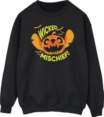 Produktbild von Disney - "Wicked Mischief" Sweatshirt für Herren BI30971 (4XL) (Schwarz)