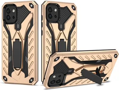 Produktbild von König Design Hülle kompatibel mit Samsung Galaxy A03 Kunststoff Soft Handyhülle - Handy Case Gold