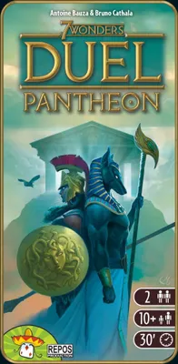 Produktbild von Repos Production 7 Wonders Duel – Pantheon, Brettspiel, Krieg, 10 Jahr(e)