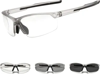 Zdjęcie produktu dla Okulary rowerowe, soczewki samoprzyciemniające, unisex, do aktywności na świeżym powietrzu