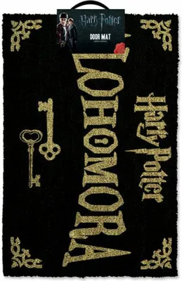 Obrázok produktu pre Pyramid International GP85067, Dekoratívna rohožka, Obdĺžnikový, Čierna, Zlato, Obrázok, Harry Potter, 400 mm