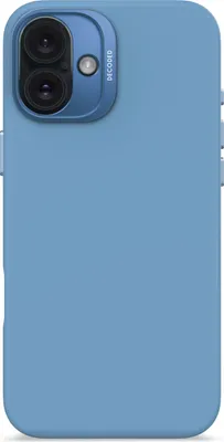 Produktbild von Decoded AntiMicrobial Silicone Backc. iPhone 16 Plus Light Blue