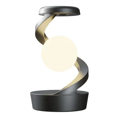Produktbild von Nachtlicht mit schwebendem Design, kabelloses Handy-Laden, Bewegungssensor, Tischlampe für Schlafzimmer, Küche, Wohnzimmer & Homeoffice