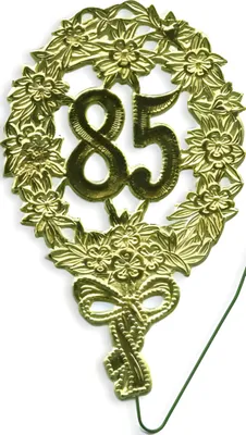 Obrázok produktu pre Demmler 1225850192 Jubiläumszahl 85 gold