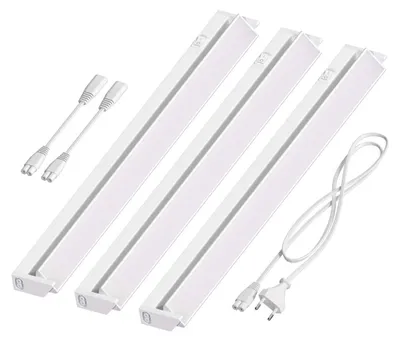Imagen del producto de ledscom.de: Focos LED empotrables LIWO, 58 cm, orientables, 979 lúmenes cada uno, luz cálida, juego de 3 unidades – 58 cm / Color de la luz: Blanco cálido