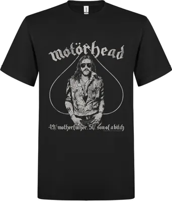 Image de T-Shirt Motörhead 49% motherfucker, 51% son of a bitch