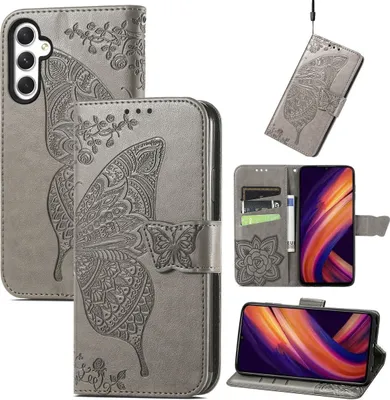 Zdjęcie produktu dla Etui König Design kompatybilne z Samsung Galaxy A25 5G - Etui na telefon komórkowy szare