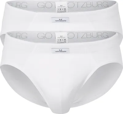 Produktbild von Götzburg Herren-Slip 2er-Pack weiß 6