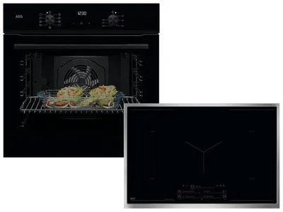 Produktbild von AEG Set Backofen BP1100B + Induktionskochfeld OIK85M00XB Statement Line