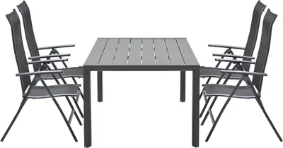 Produktbild von Garden Impressions 5-teiliges dining Set Limone und Gosford carbon black